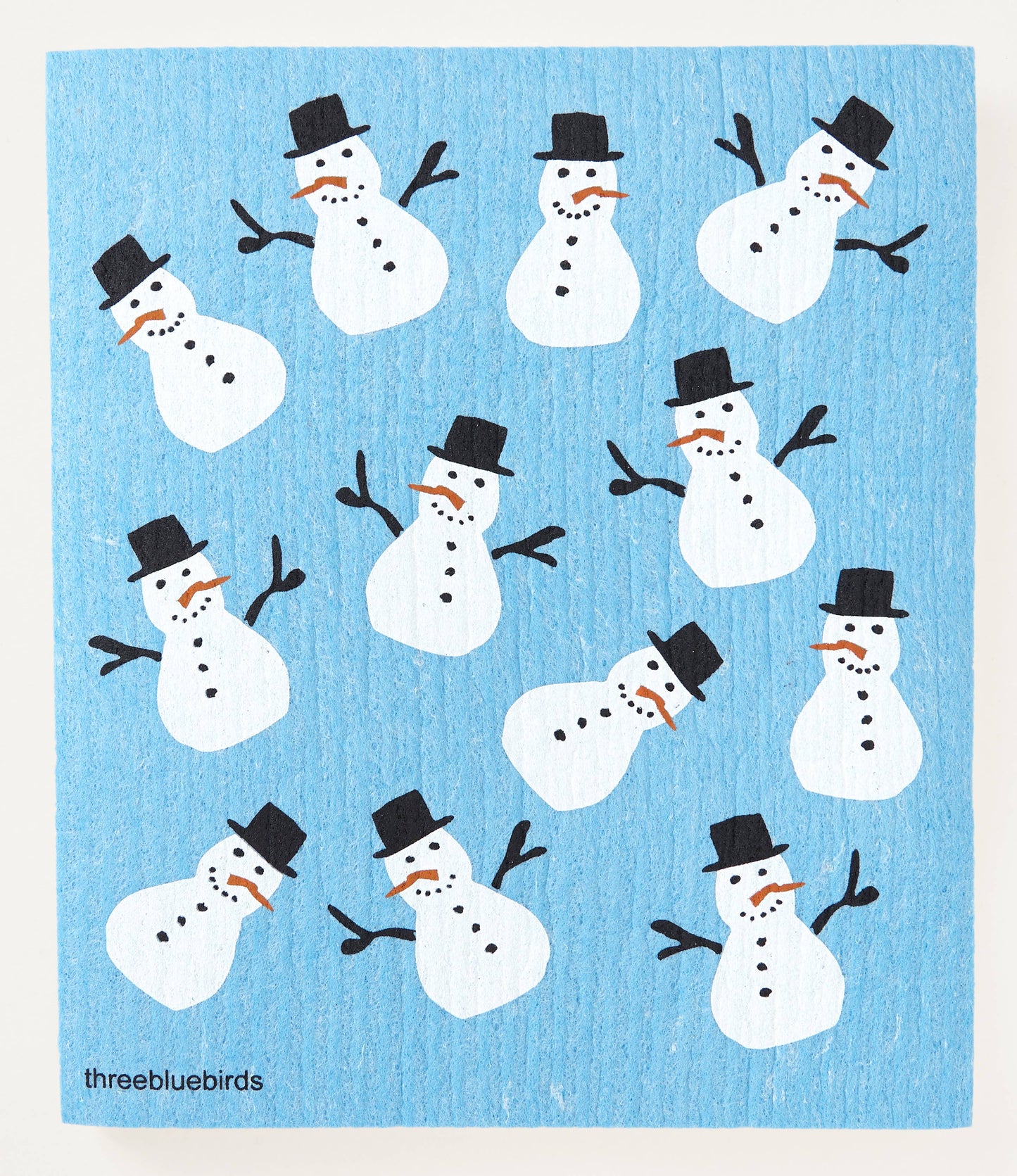 Three Bluebirds Swedish Dishcloths