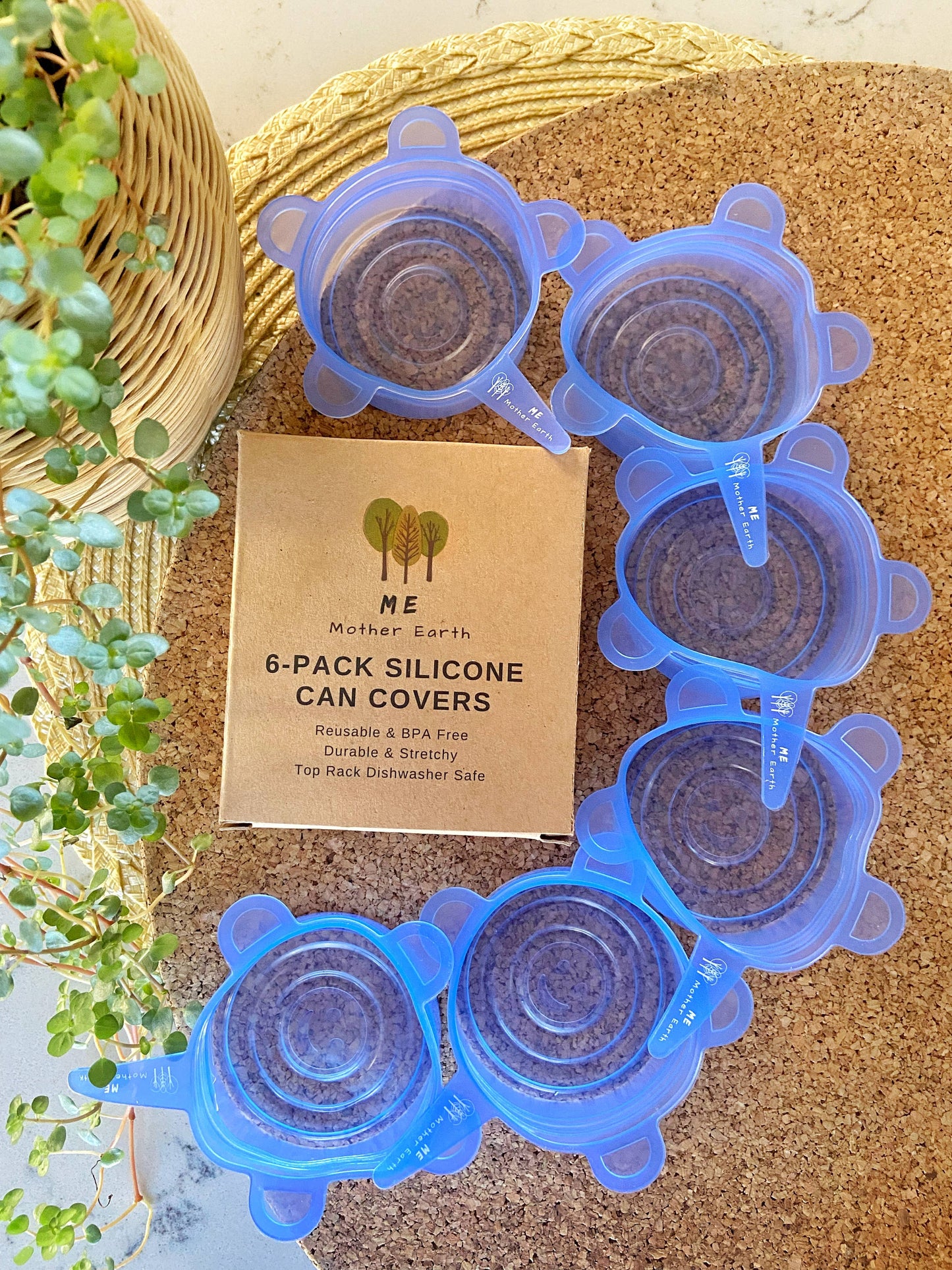 Me.Mother Earth - Silicone Can Covers 6-Pack