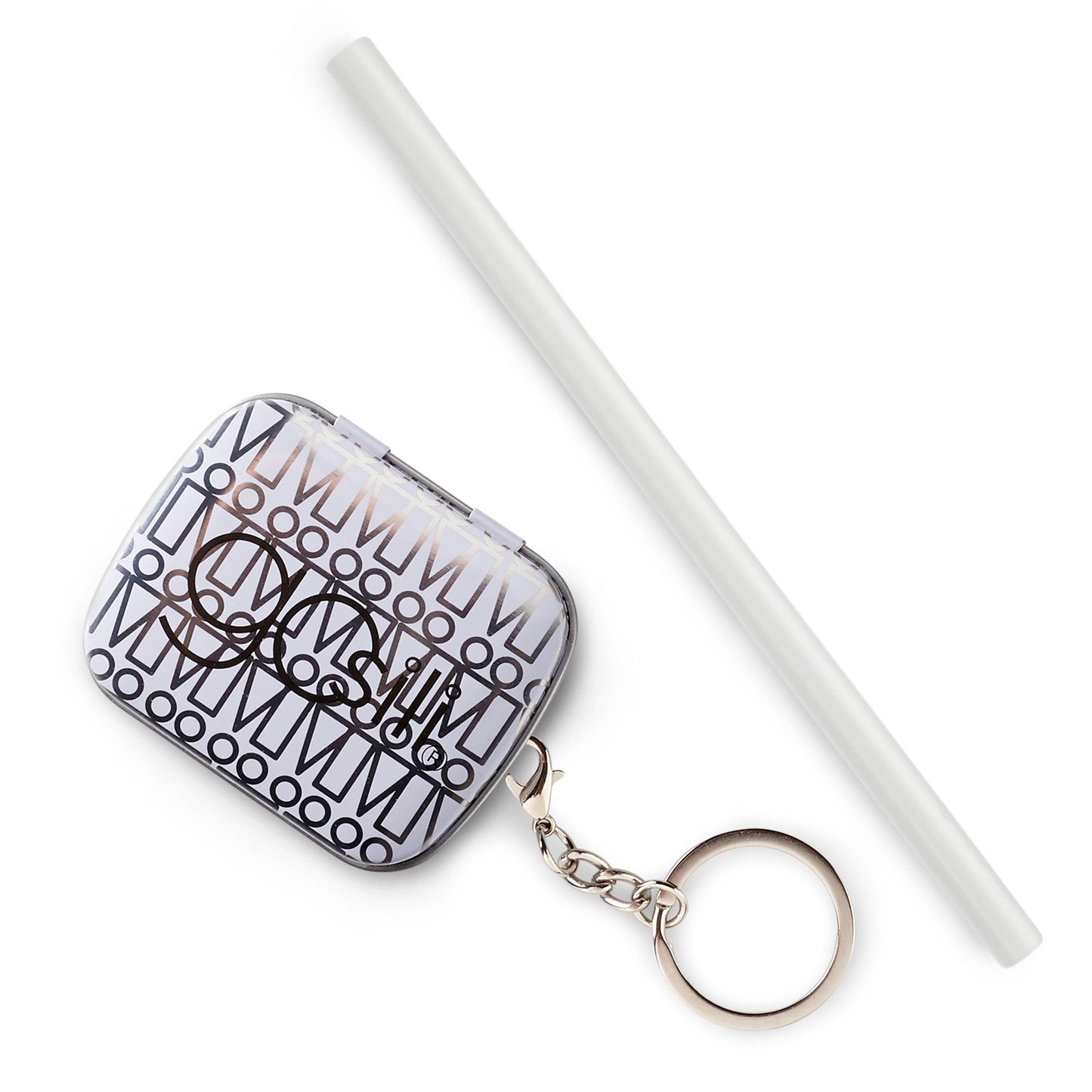 GoSili - Reusable Silicone Straw + Keychain Case