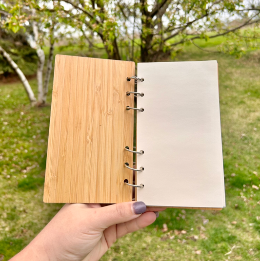 Bamboo Switch - Bamboo Ringed Notebook