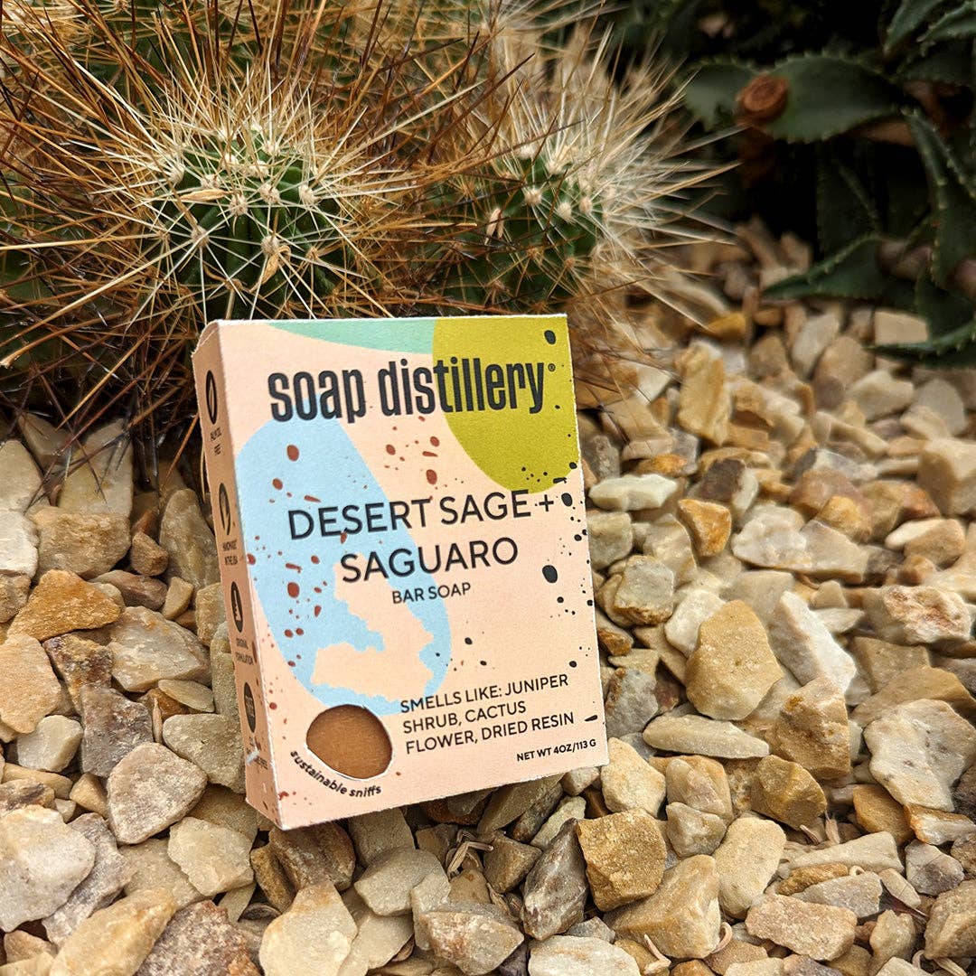 Soap Distillery - Desert Sage + Saguaro Bar Soap