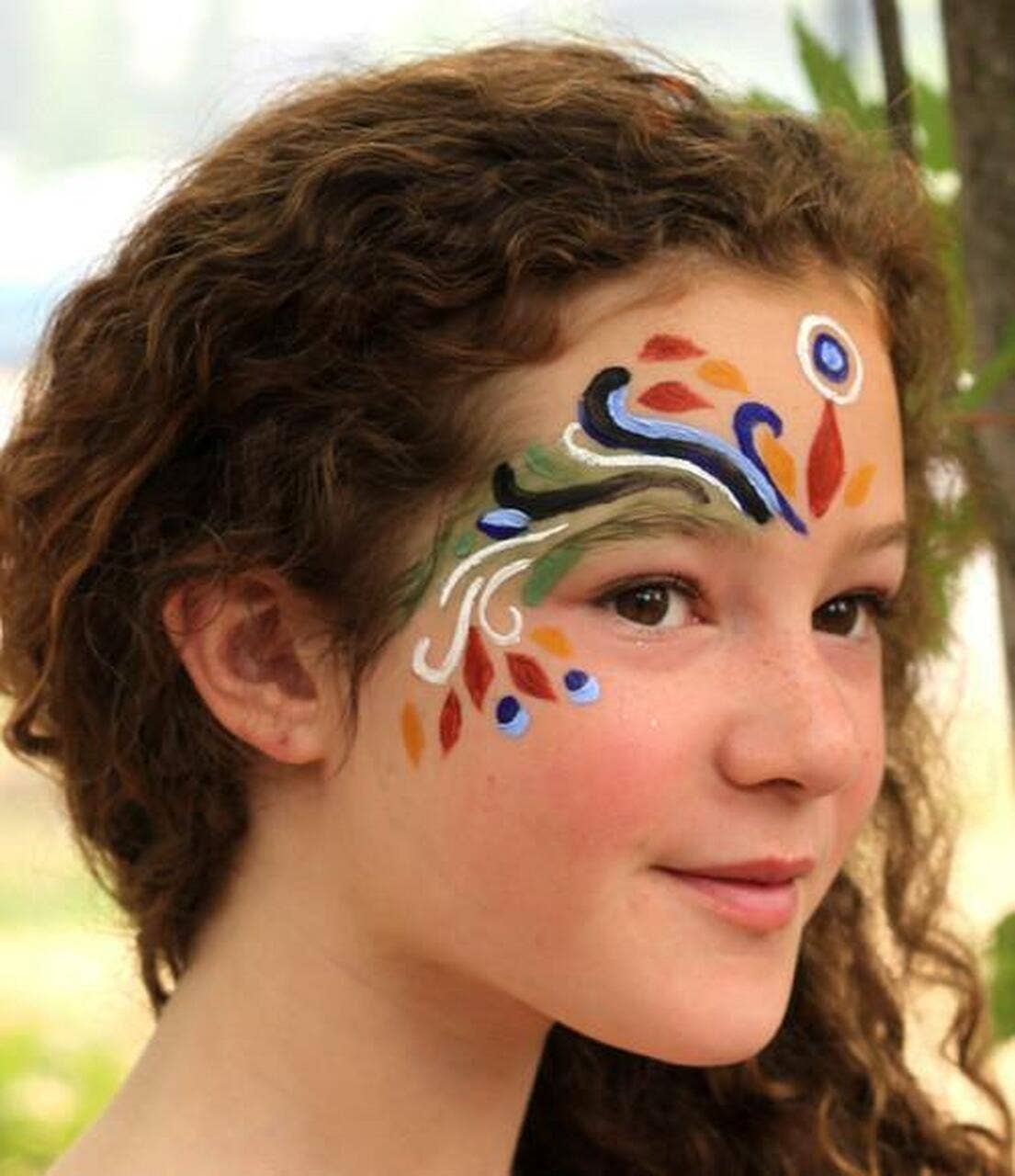 Natural Earth Paint - Natural Face Paint - Individual Jars: Brown