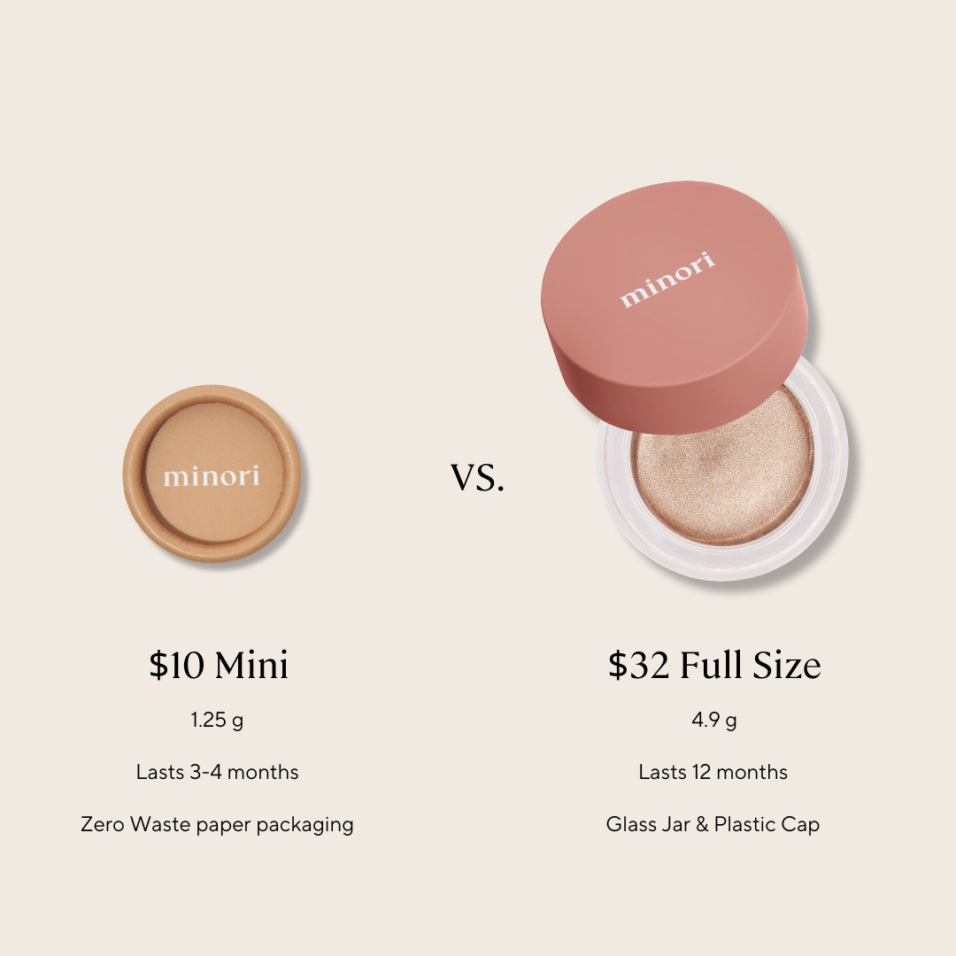 Minori - Zero Waste Cream Highlighter Mini - Champagne