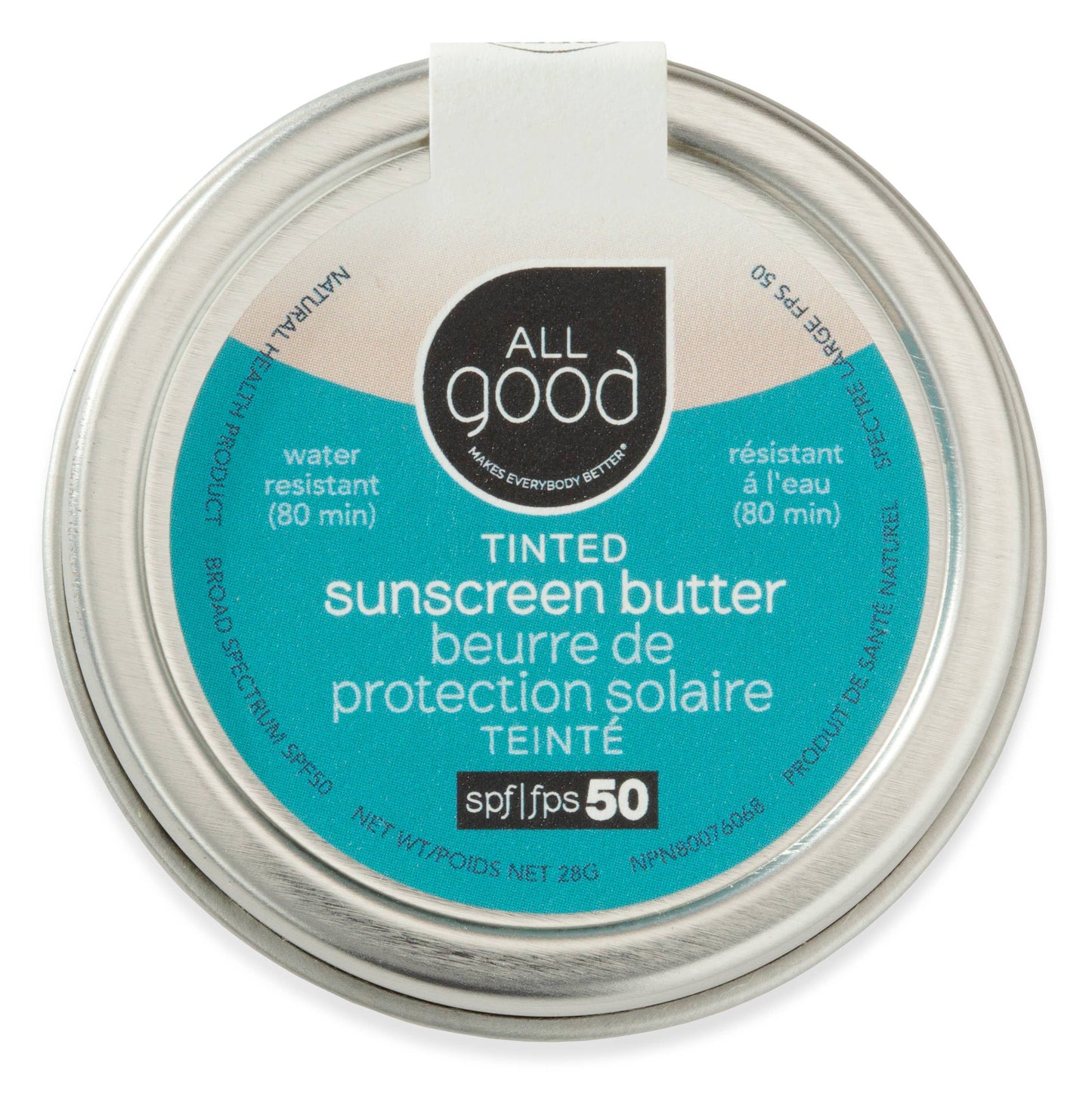 All Good Body Care - Tinted Mineral Sunscreen Butter SPF 50+ (8-pack)