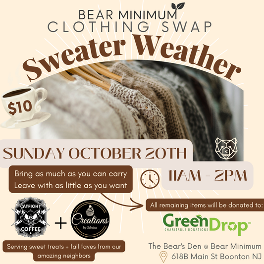 10/20 - Sweater Weather Clothing Swap