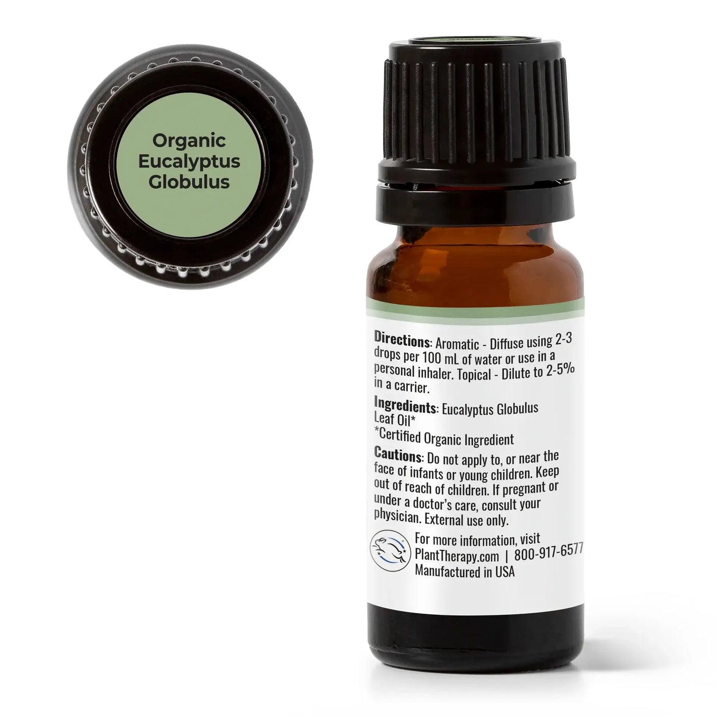 Plant Therapy - Organic Eucalyptus Globulus Essential Oil 10 mL
