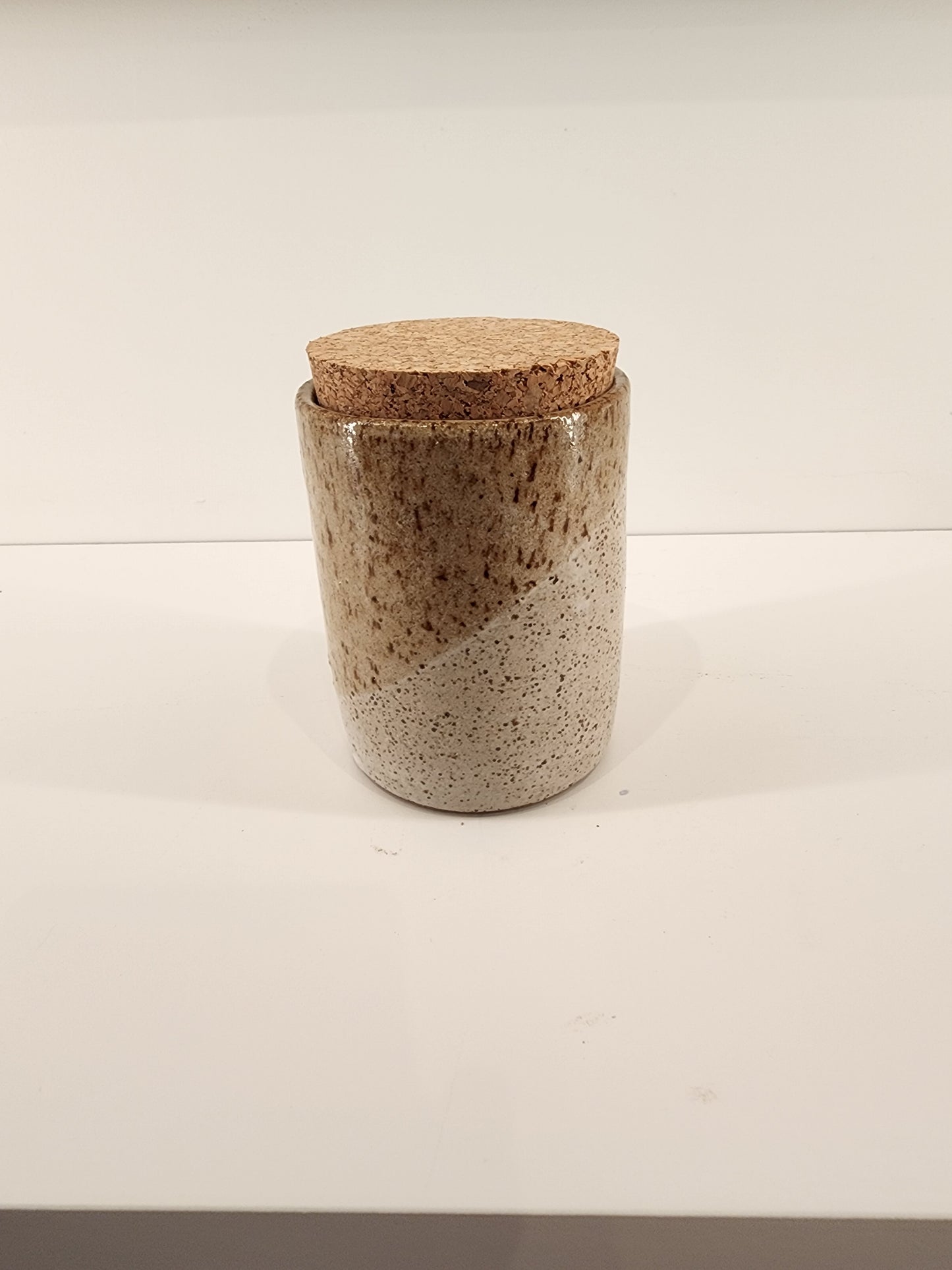 Ceramic Jars w Cork Lid