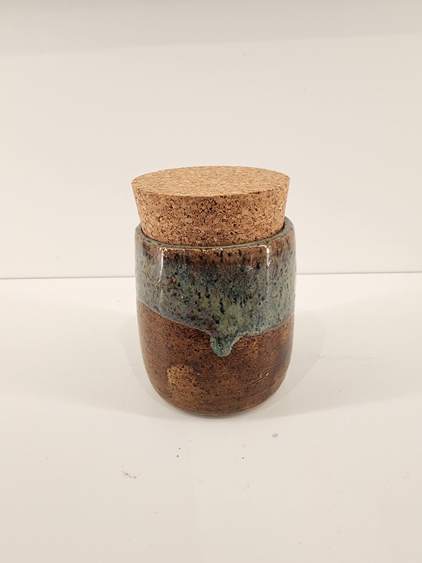 Ceramic Jars w Cork Lid