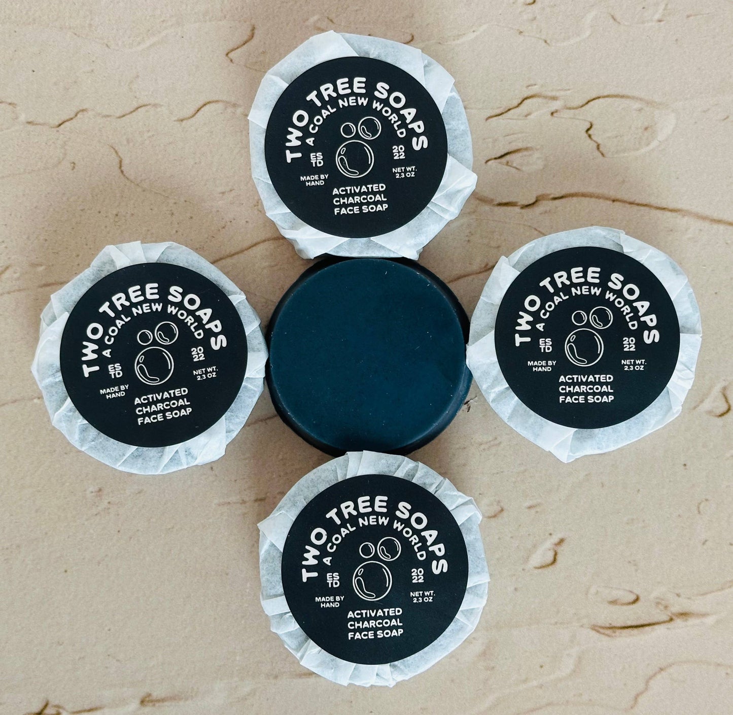 Two Tree Soaps - Activated Charcoal Face Soap