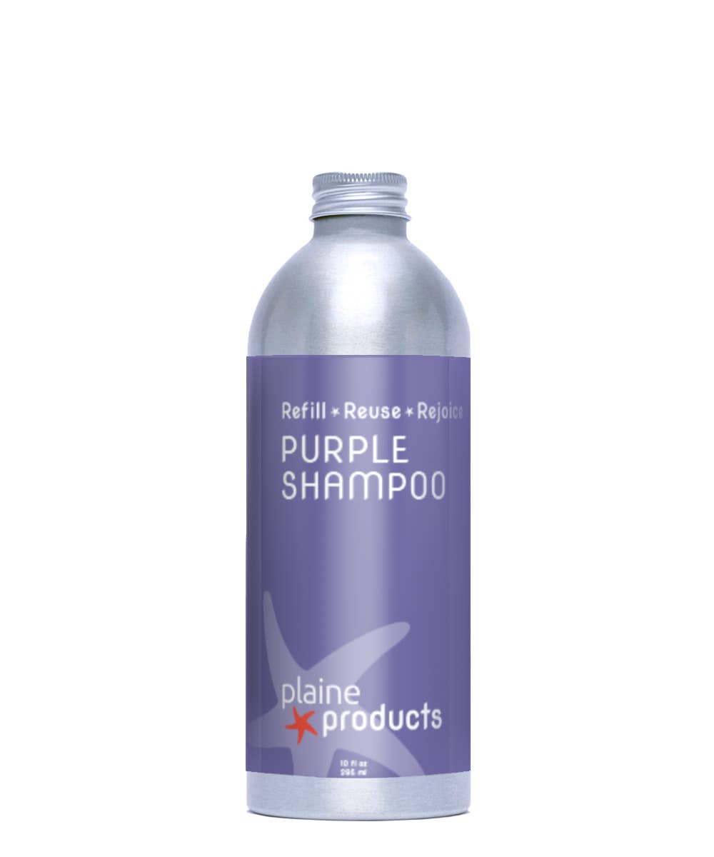 Plaine Products - 10 oz  Purple Shampoo (pump not included) 