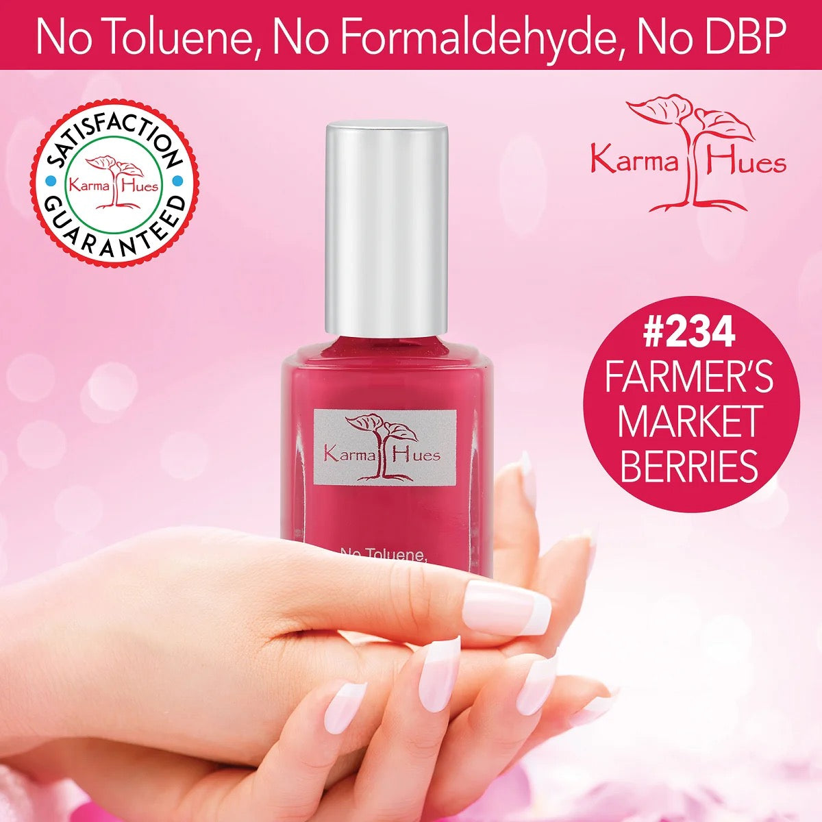 Karma Organic Spa - Farmer's Market Berries - Nail Polish