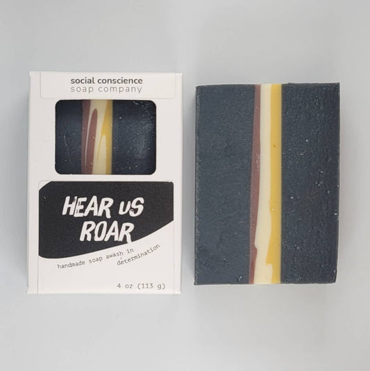 Social Conscience Soap Company - Hear Us Roar Bar Soap