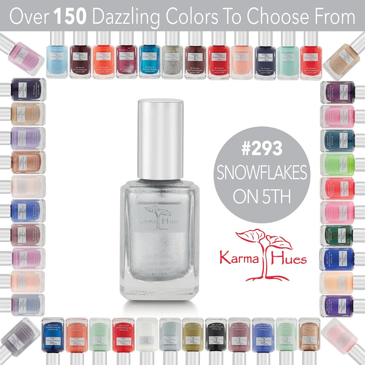 Karma Organic Spa - Snowflakes on 5th - Nail Polish