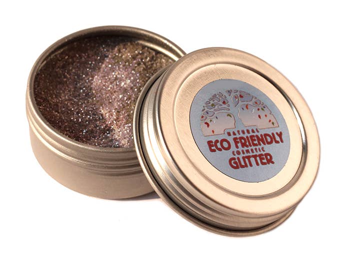 Natural Earth Paint - Eco-friendly Cosmetic Glitter: 4-Pack