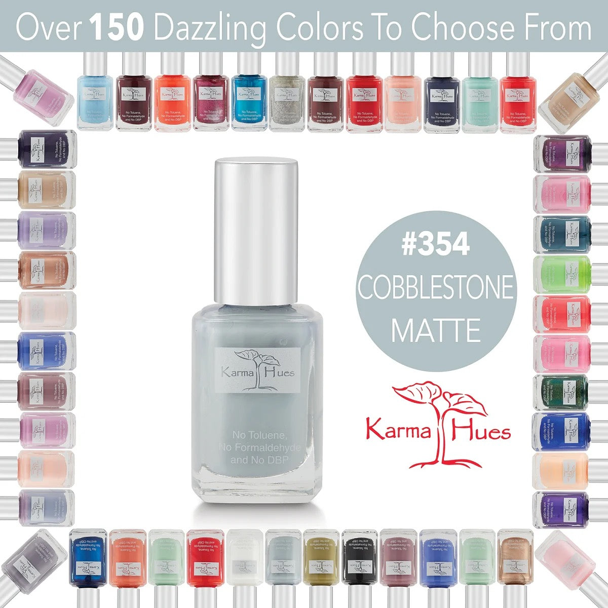 Karma Organic Spa - Cobblestone Matte - Nail Polish