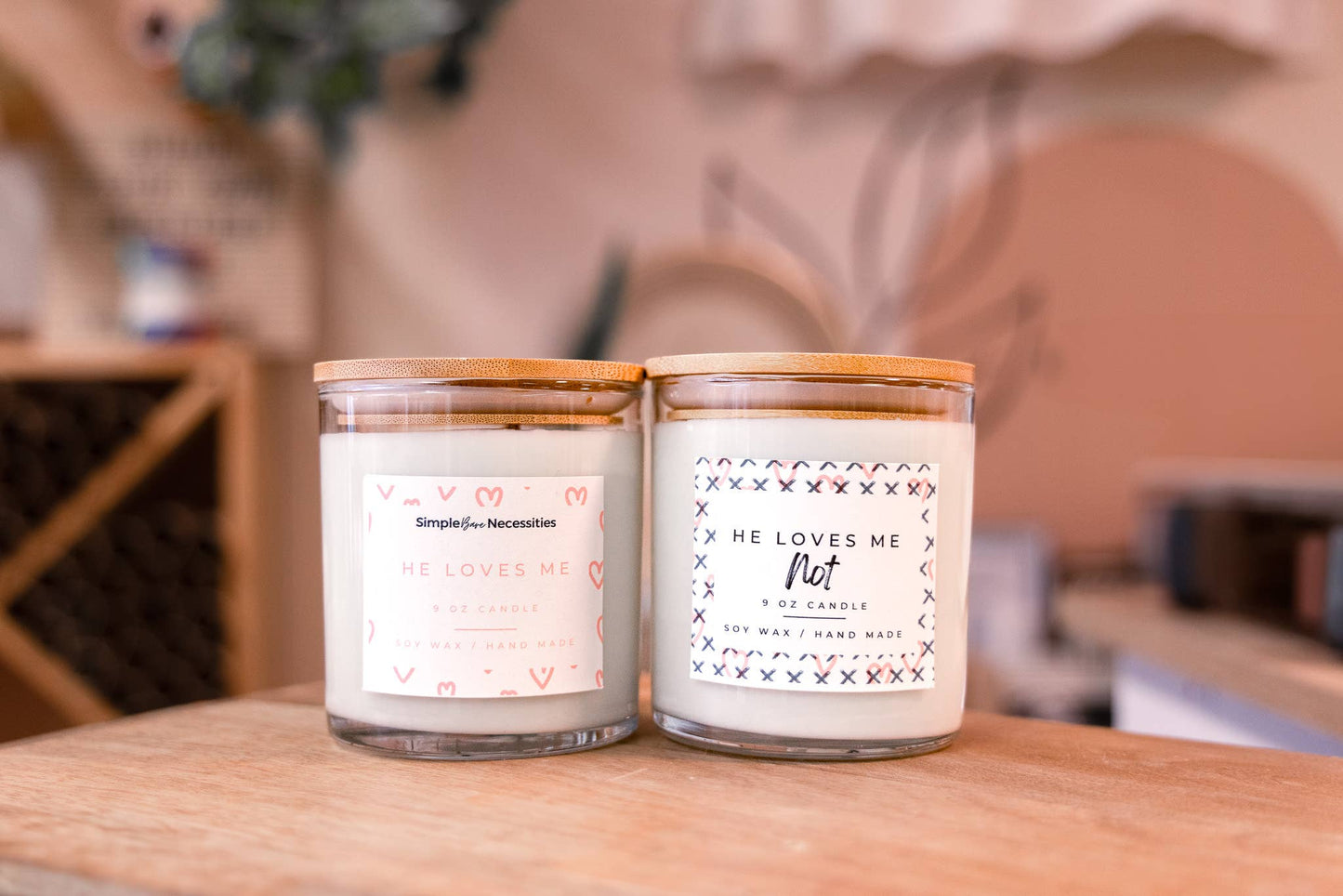 Simple Bare Necessities - Soy Candle | VALENTINES DAY Collection