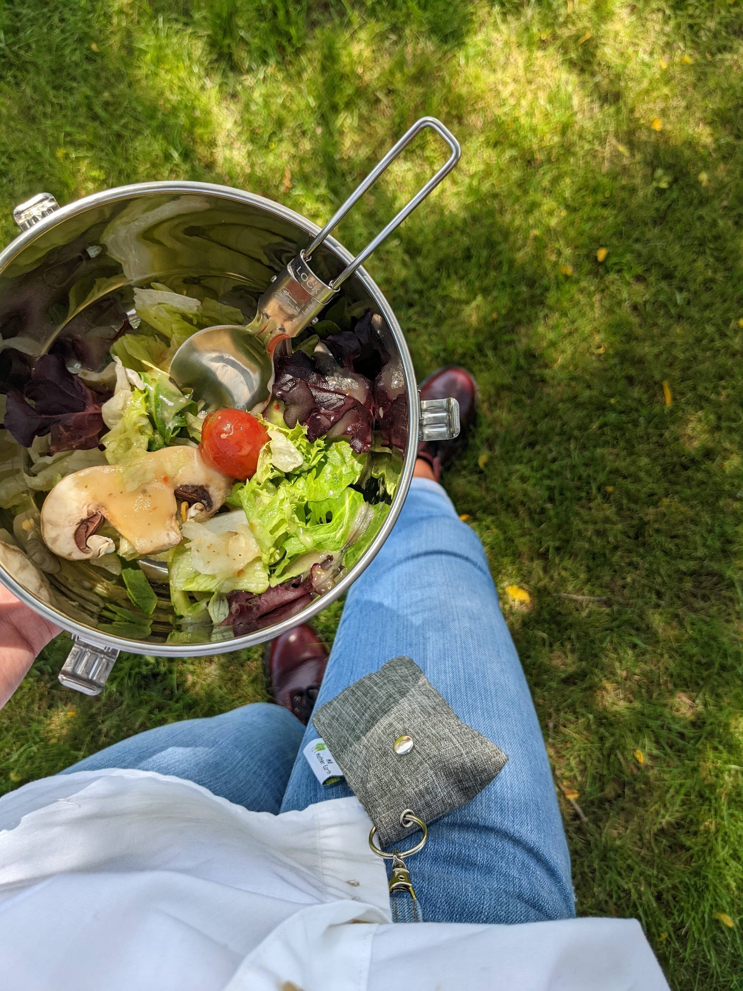 Me Mother Earth - Collapsible Straw and Cutlery Set