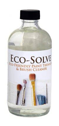 Natural Earth Paint - Eco-Solve: 8 oz. Glass Bottle