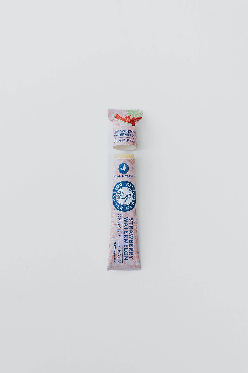 Blue Heron Botanicals - Organic Lip Balm - Strawberry Watermelon