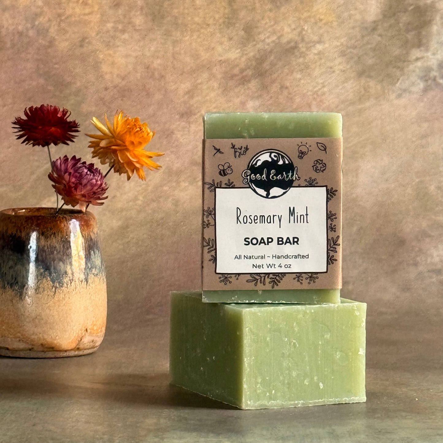 Good Earth Soap - Bar Soap - Rosemary Mint 