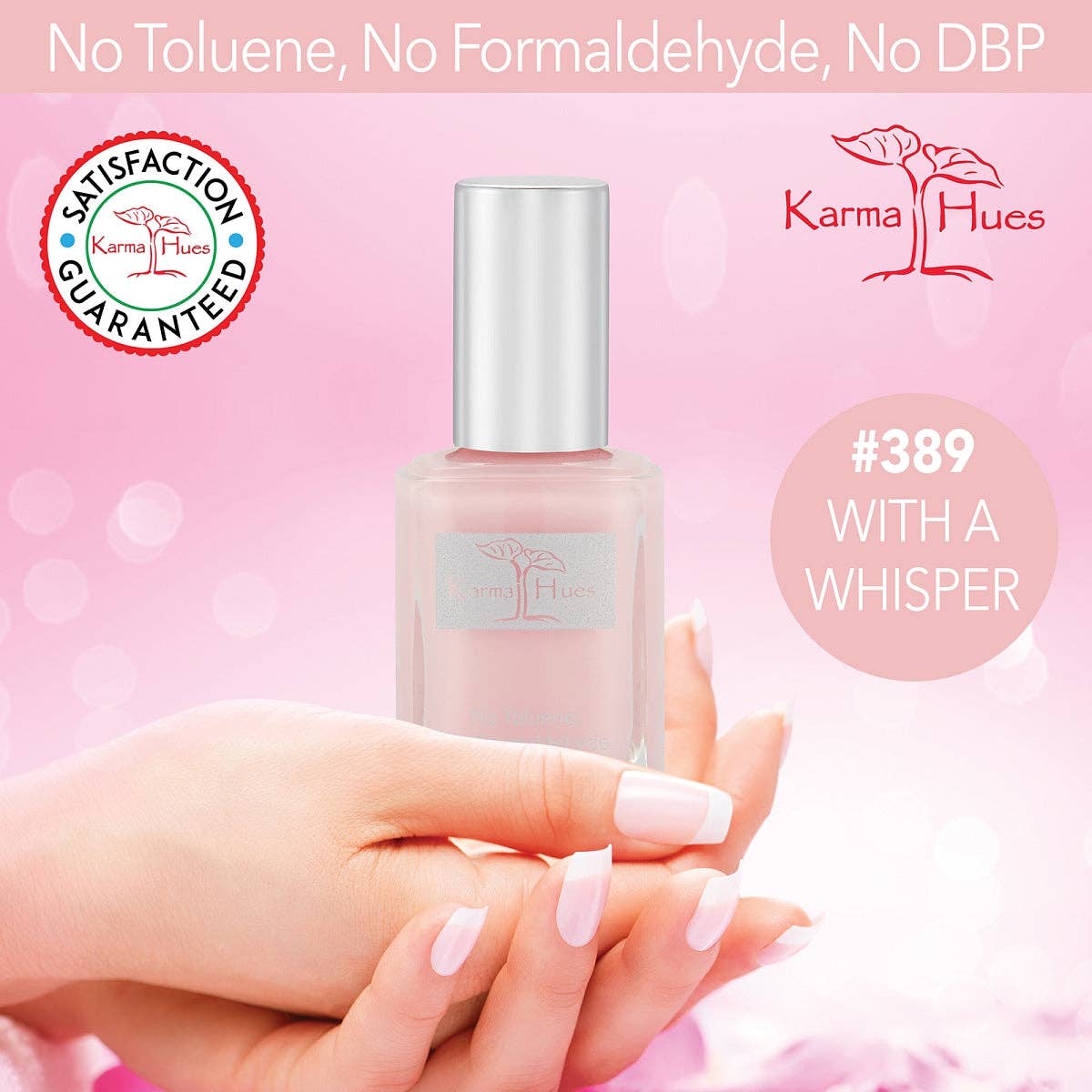 Karma Organic spa - Karma Naturals nail polish - With a Whisper