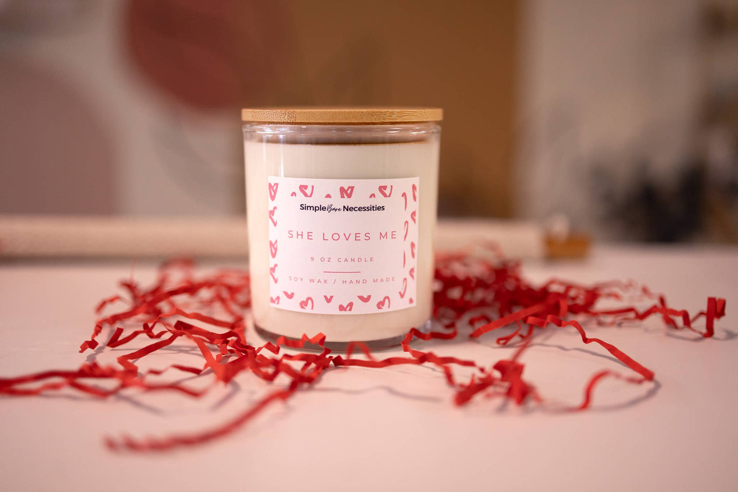 Simple Bare Necessities - Soy Candle | VALENTINES DAY Collection