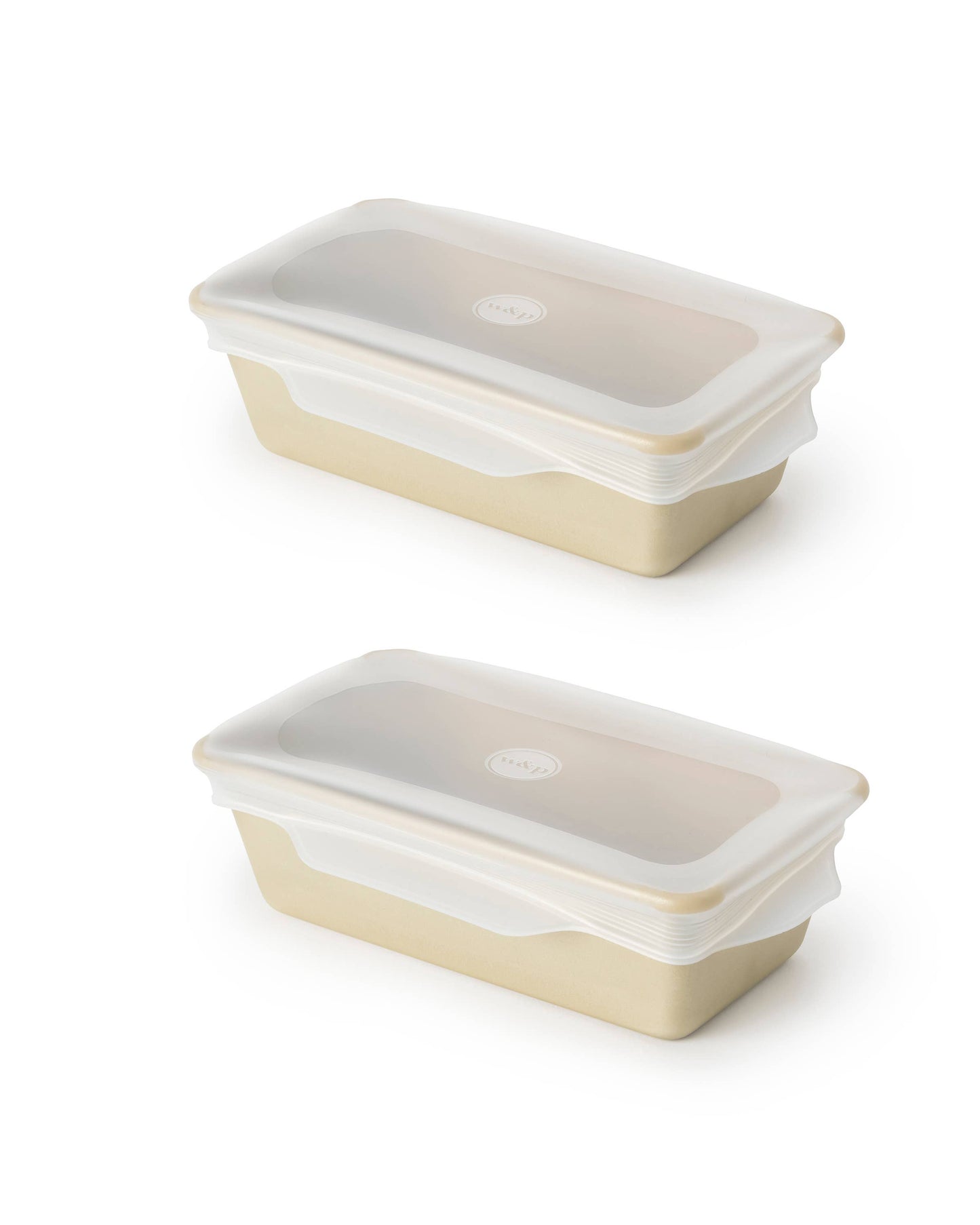 W&P - Reusable Silicone Stretch Loaf Baking Lids - Set of 2