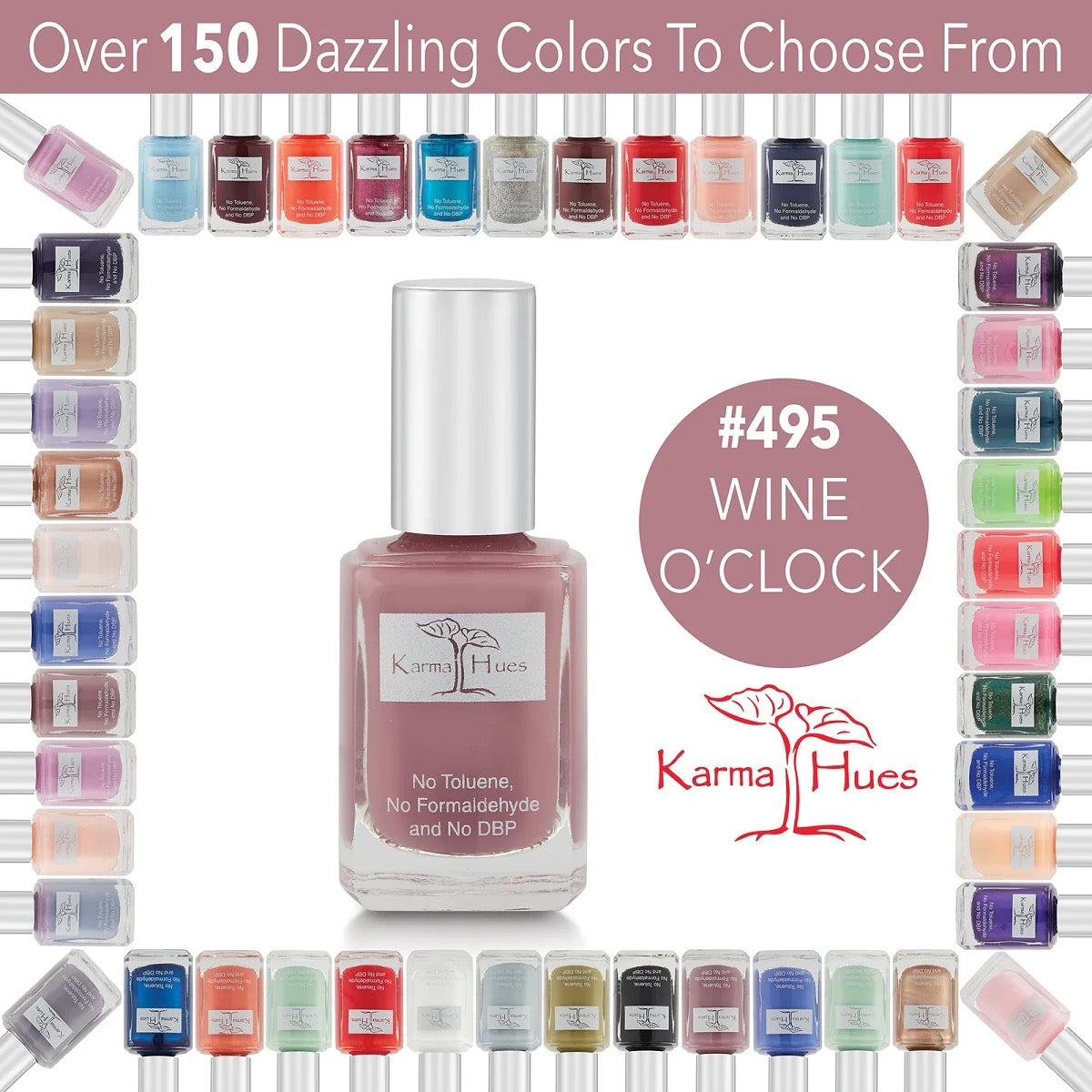 Karma Organic Spa - Wine O'Clock - Nail Polish