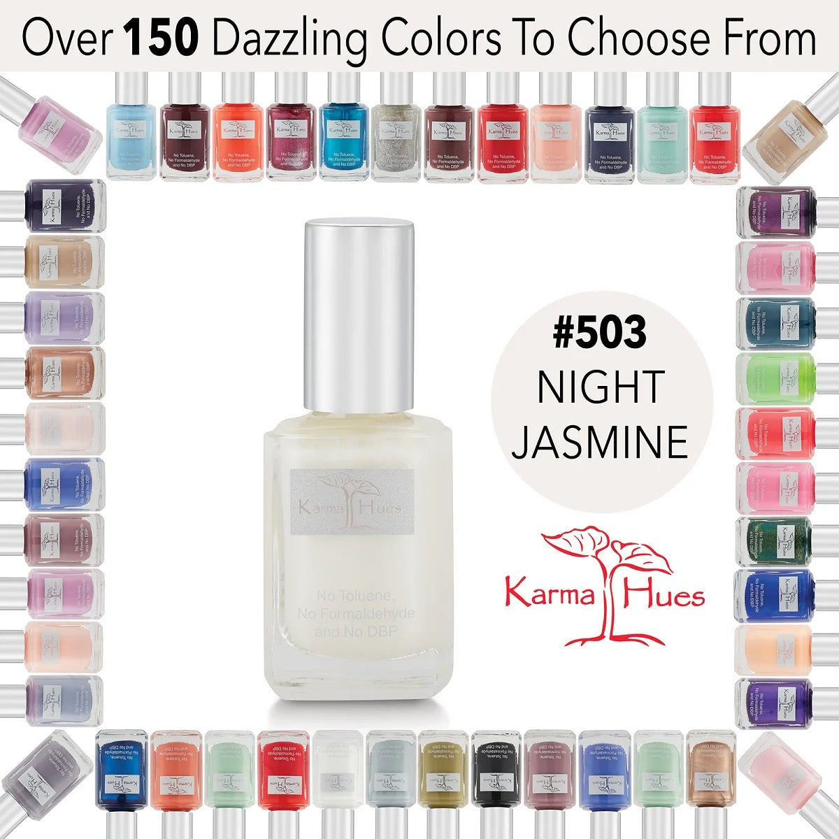 Karma Organic Spa - Night Jasmine - Nail Polish