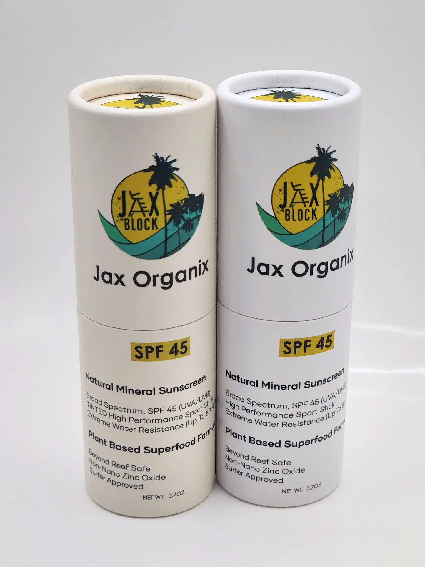 Jax Organix - TINTED Natural Mineral Sports Stick