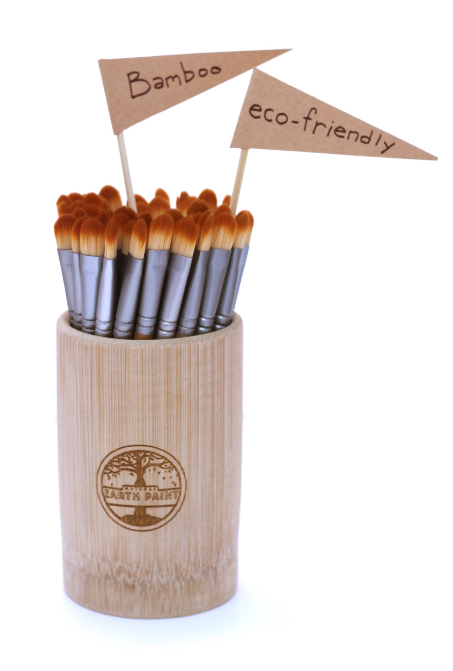 Natural Earth Paint - Bamboo Paint Brushes