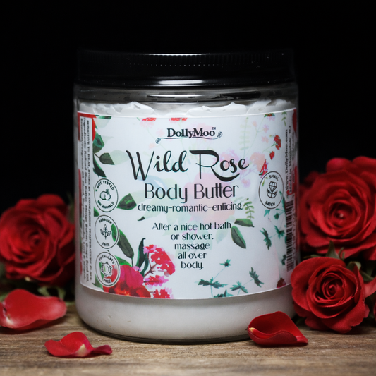 DollyMoo - Wild Rose Body Butter