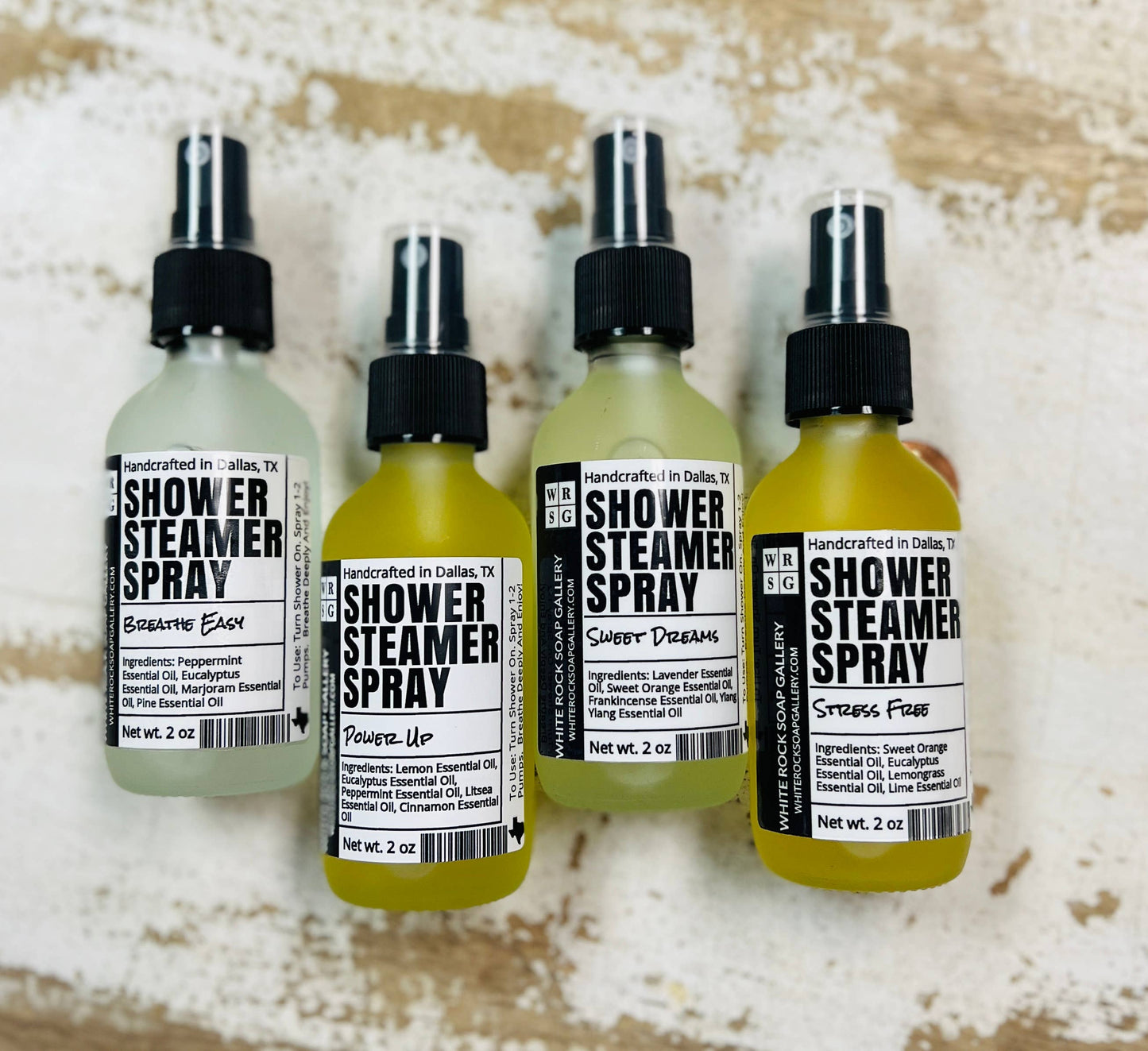 White Rock Soap Gallery - Shower Steamer Spray