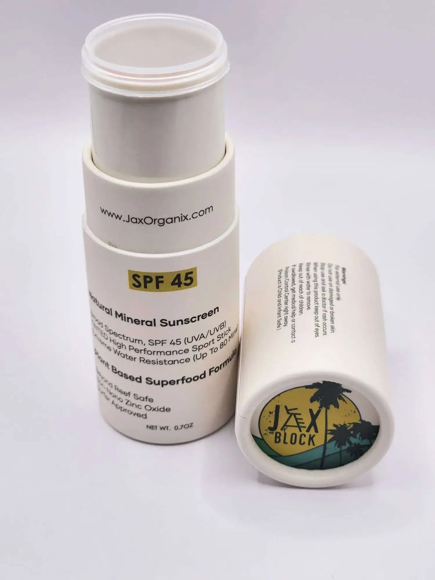 Jax Organix - TINTED Natural Mineral Sports Stick