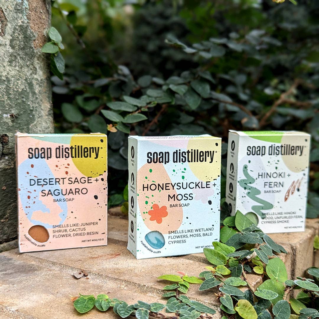 Soap Distillery - Forest Bathing Three Soap Gift Set