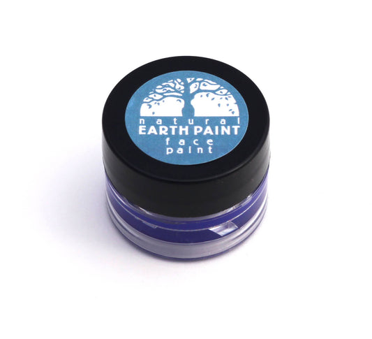 Natural Earth Paint - Natural Face Paint - Individual Jars: Blue