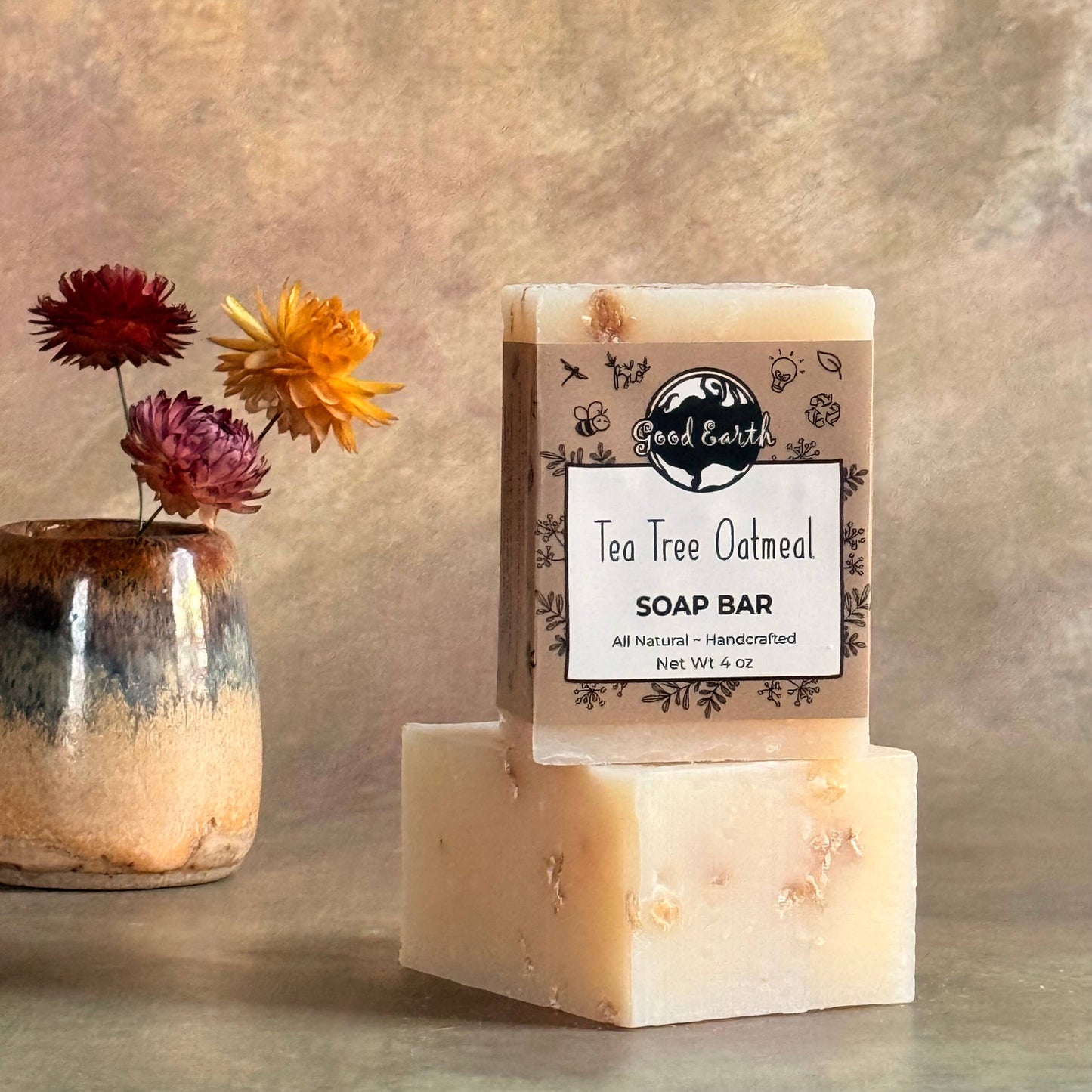 Good Earth Soap - Bar Soap - Tea Tree Oatmeal 