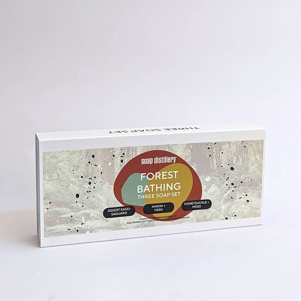 Soap Distillery - Forest Bathing Three Soap Gift Set