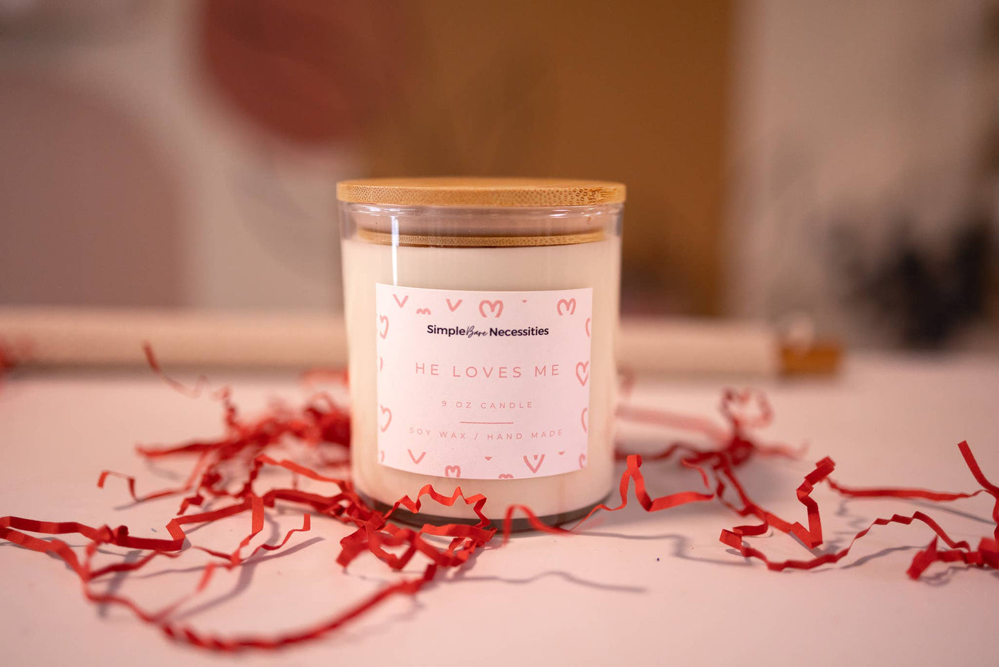 Simple Bare Necessities - Soy Candle | VALENTINES DAY Collection