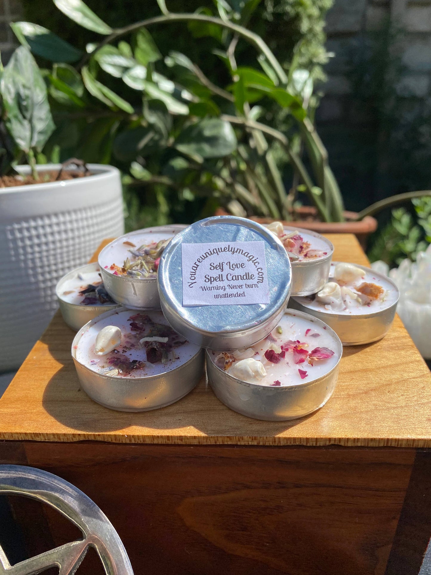 You Are Uniquely Magic - Self Love Tealight Spell Candles