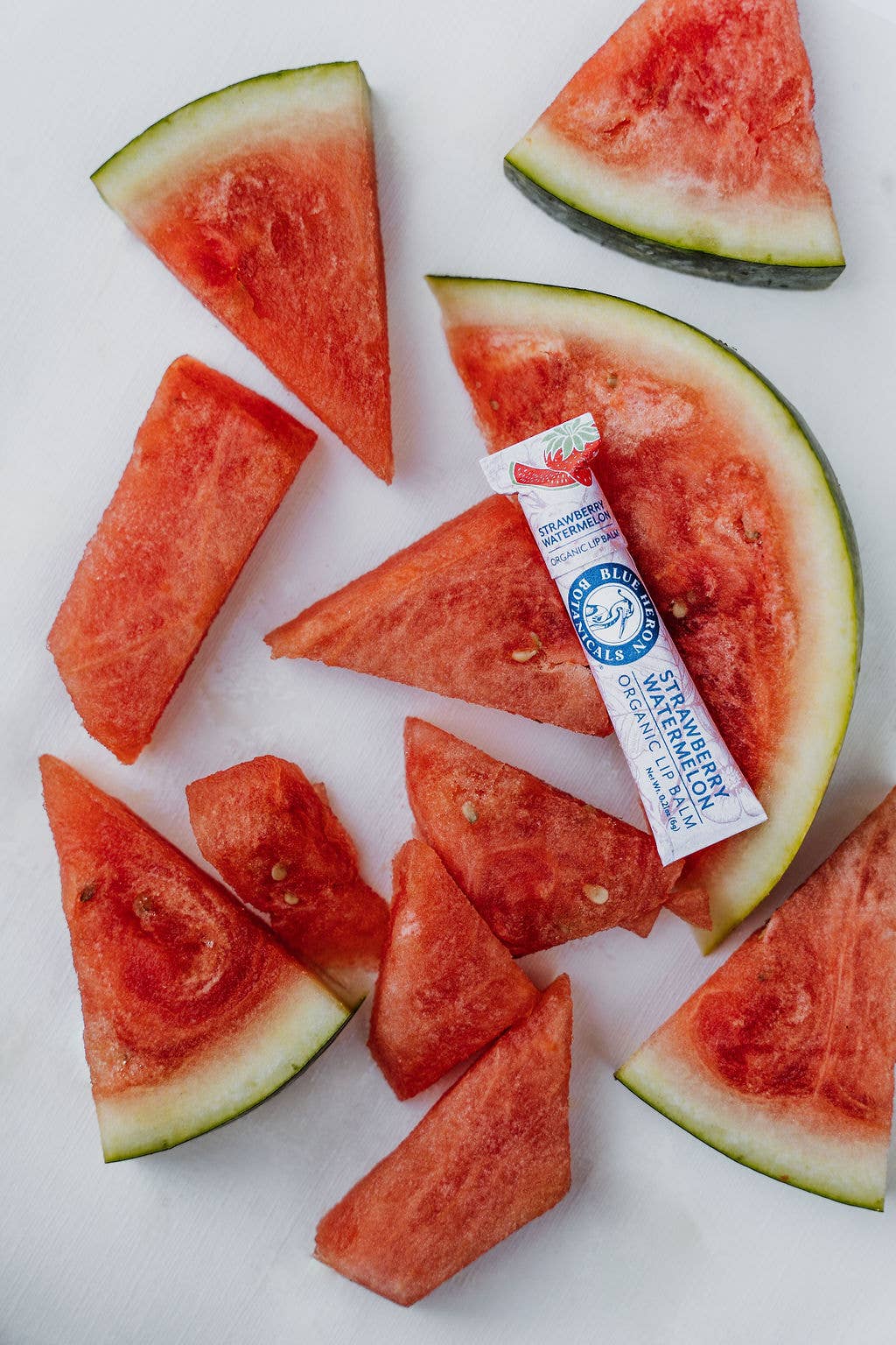 Blue Heron Botanicals - Organic Lip Balm - Strawberry Watermelon