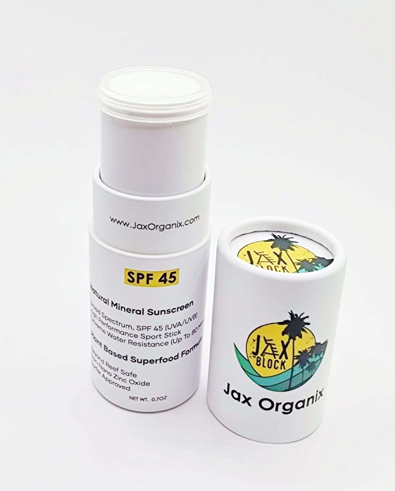 Jax Organix - TINTED Natural Mineral Sports Stick