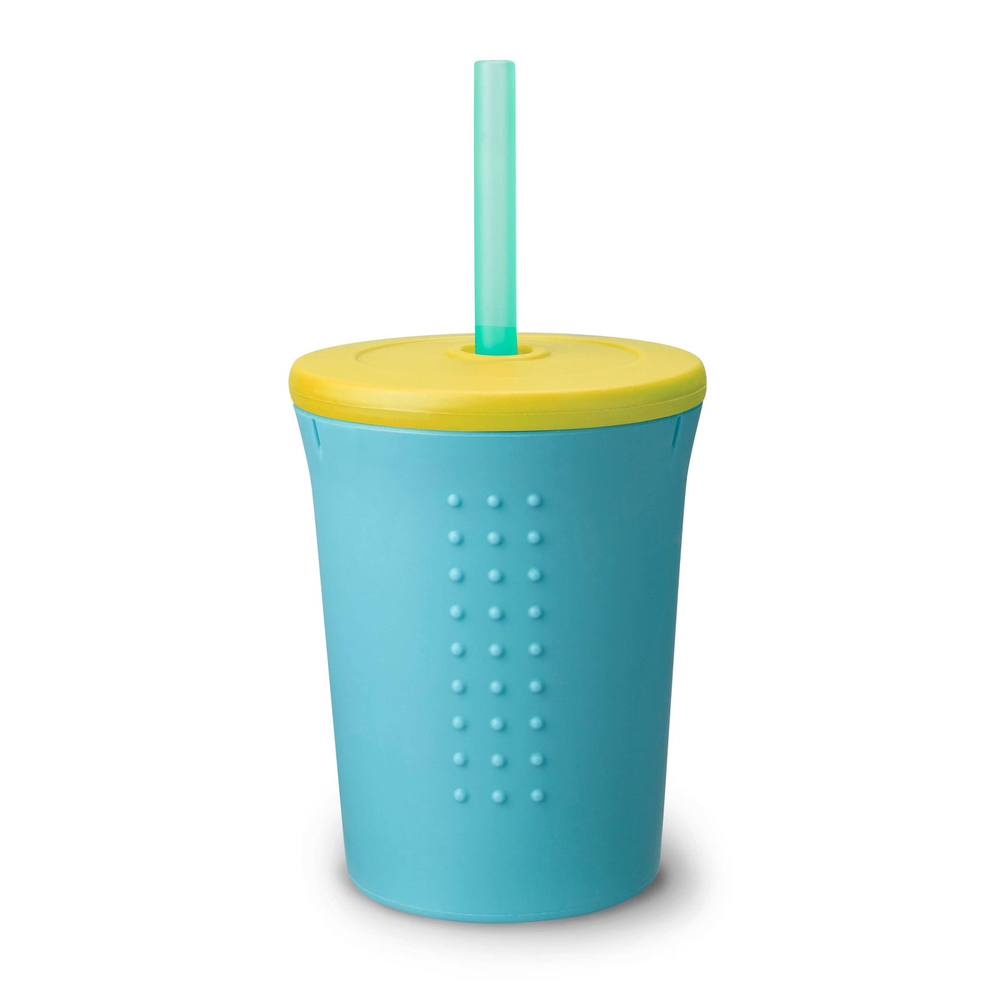 GoSili - 12 oz Silicone Straw Kids Cup