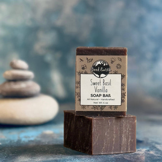 Good Earth Soap - Bar Soap - Sweet Basil Vanilla 