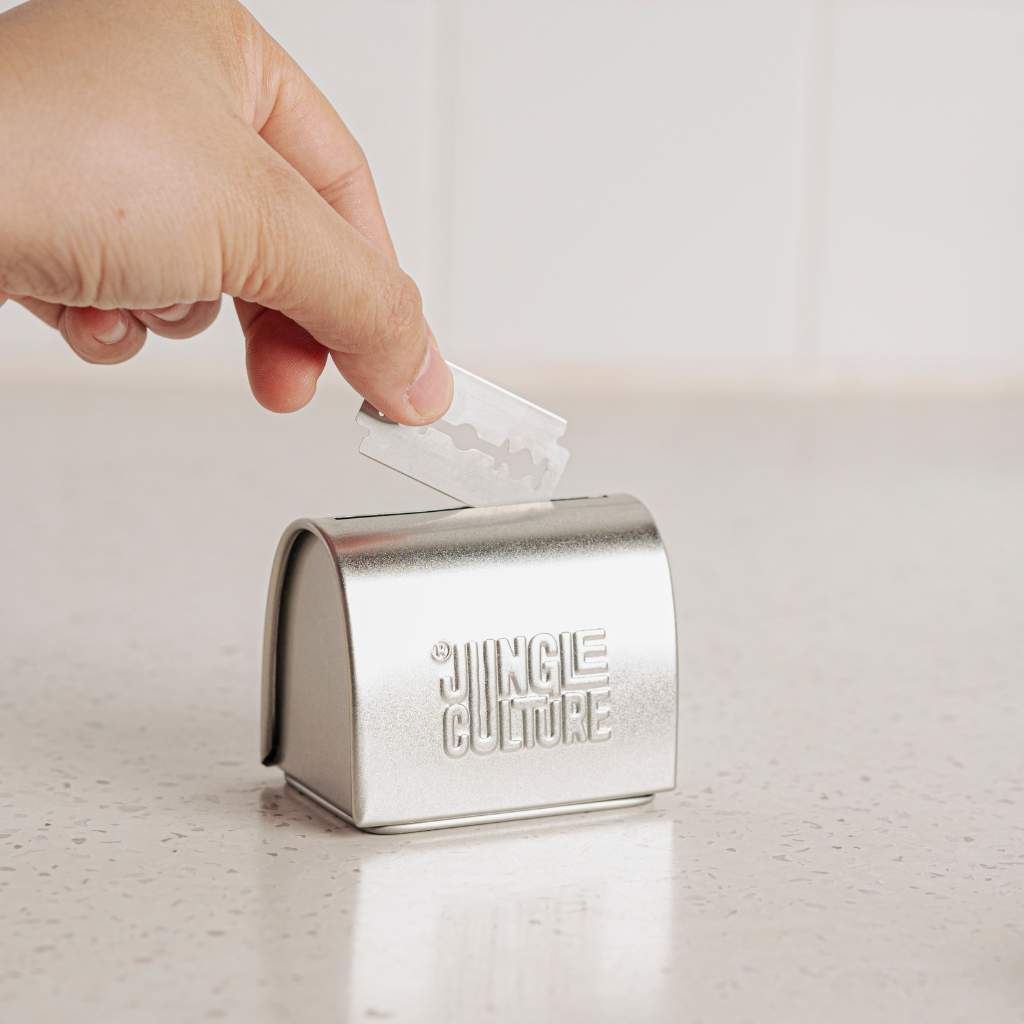 Jungle Culture - Safety Razor Blade Disposal Tin