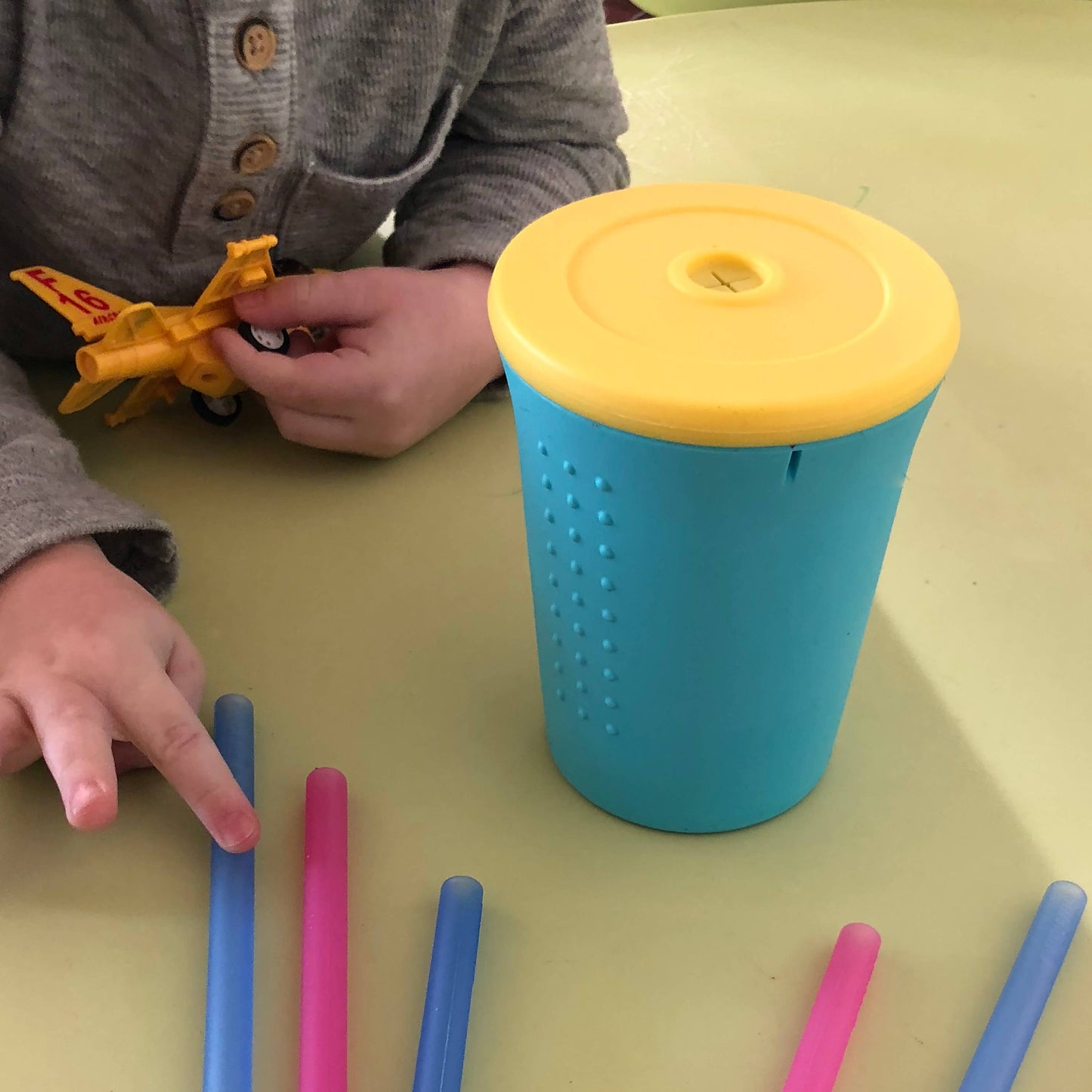 GoSili - 12 oz Silicone Straw Kids Cup