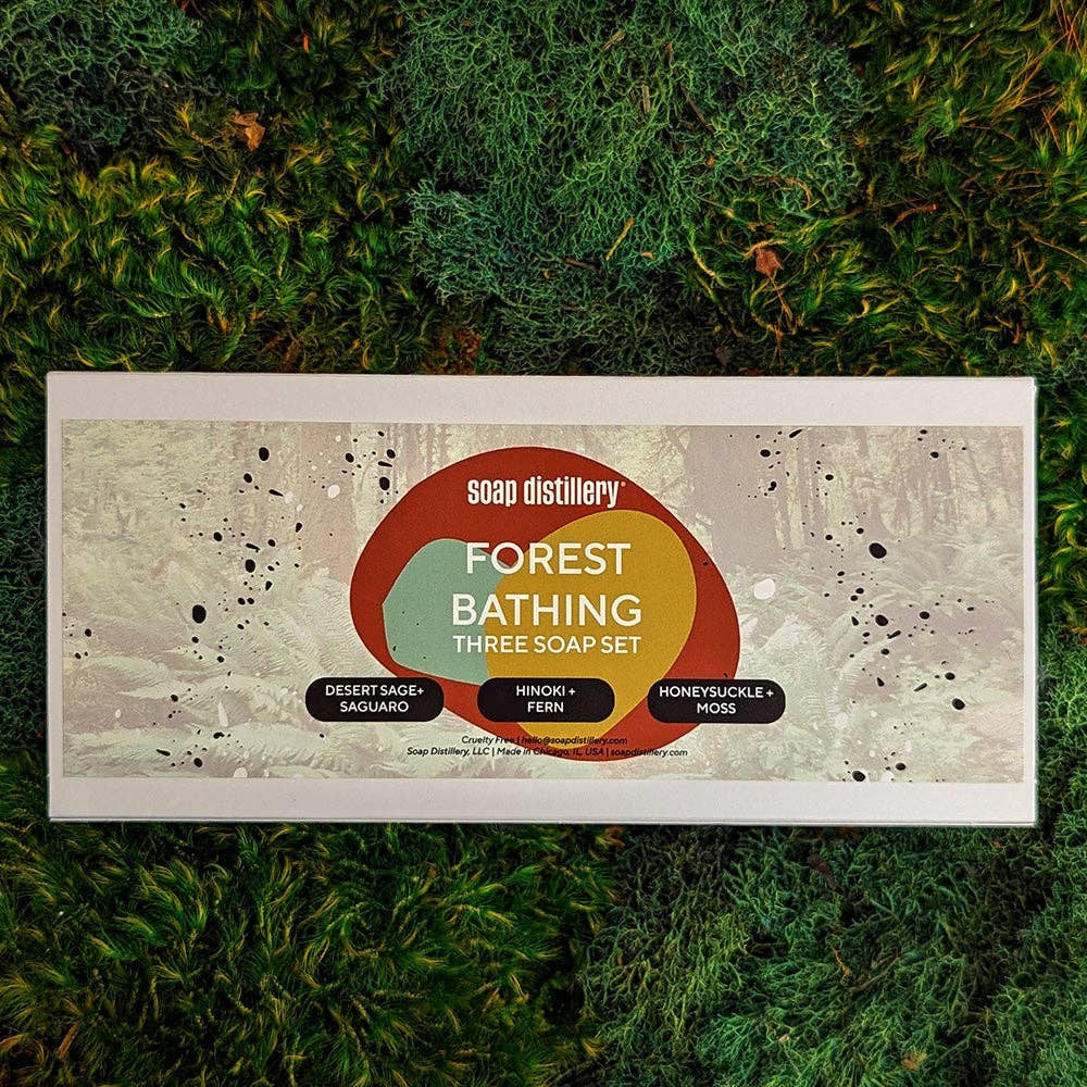 Soap Distillery - Forest Bathing Three Soap Gift Set