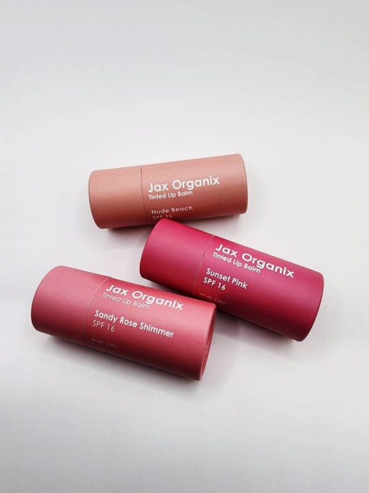 Jax Organix - Jax Organix SPF 16 Tinted Lip& Face Balm