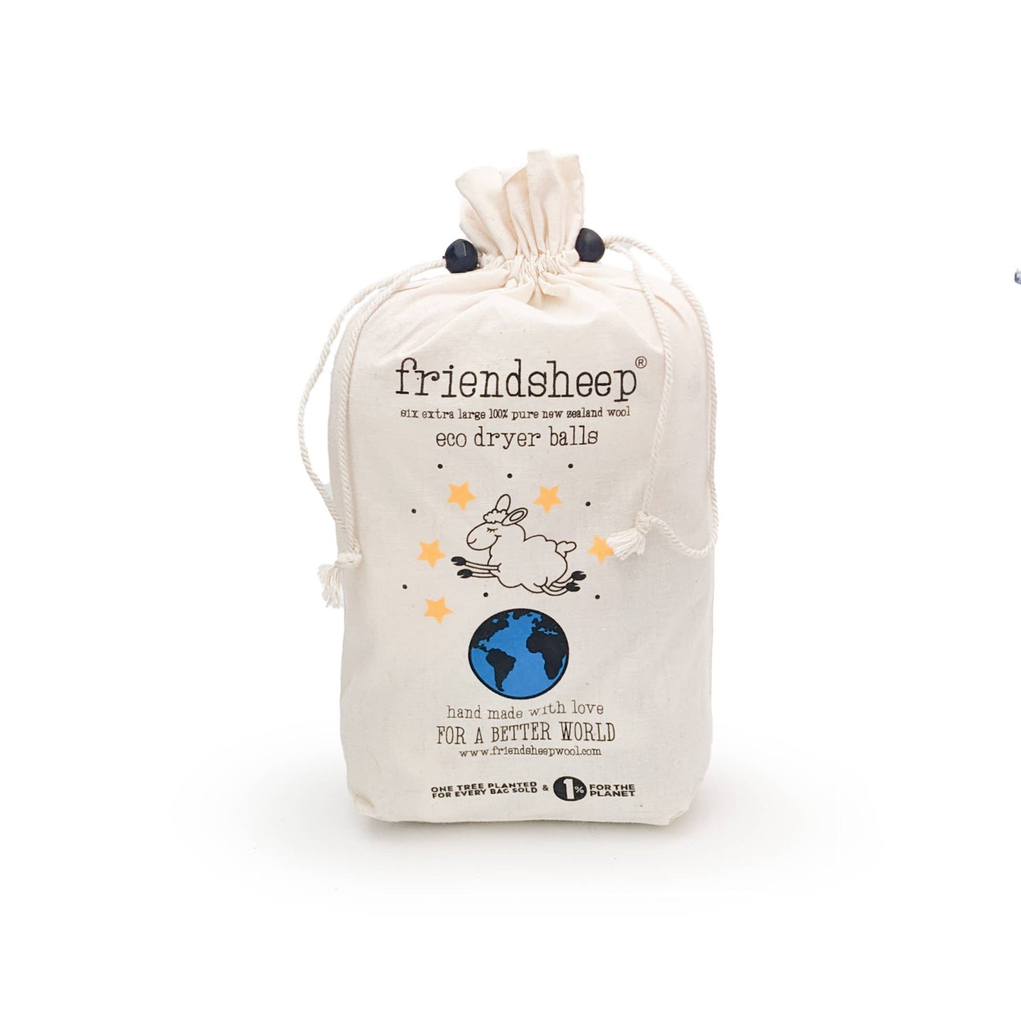 Friendsheep - Dryer Balls STORAGE BAG ONLY + Manual