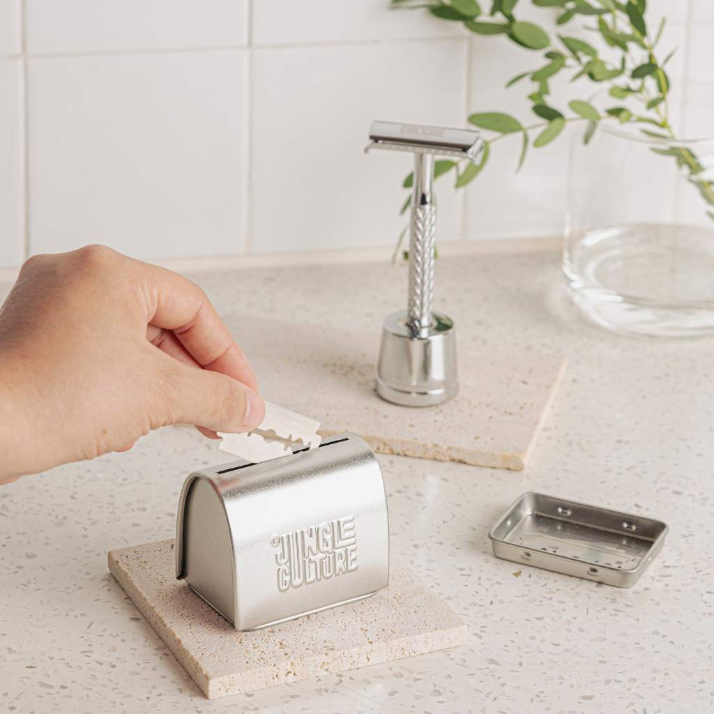 Jungle Culture - Safety Razor Blade Disposal Tin